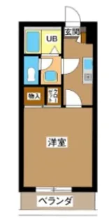 サンシャイン・バレー【1階】の間取り