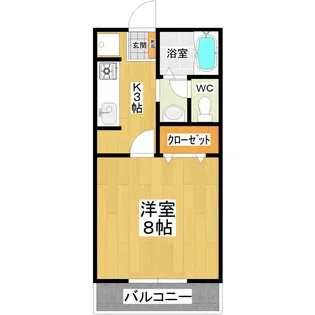 プルミエ【1階】の間取り