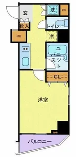 パークウェル文京千石【2階】の間取り