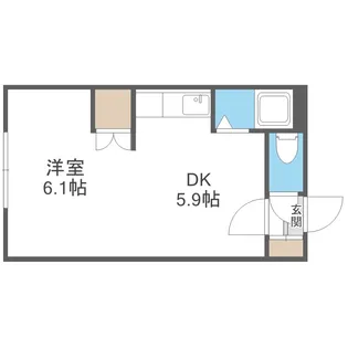 クラッセN21【1階】の間取り