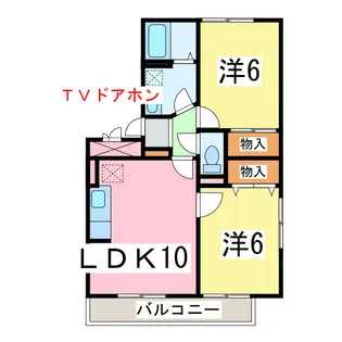 サンパティークA【3階】の間取り