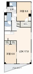 suiteS【4階】の間取り
