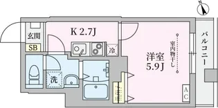 セドラ新江古田【4階】の間取り