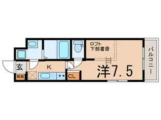 The Well Mejiro【1階】の間取り