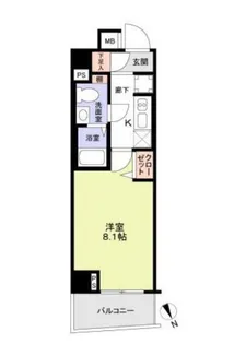 THE PREMIUM SUITE 中野鷺宮【2階】の間取り