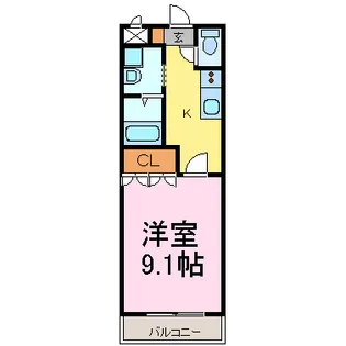プラッツハウス【2階】の間取り