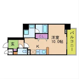 プラチナコート【3階】の間取り