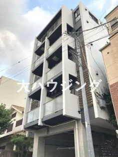 トライアングル旗の台の画像