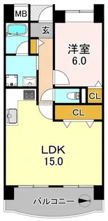 エスペランサ【2階】の間取り