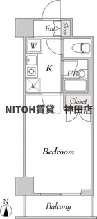 BLUROCK秋葉原【2階】の間取り