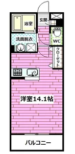 ロックフィールド11【3階】の間取り