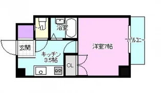 ロードワイドビル【8階】の間取り