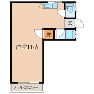 カーサビアンカ【3階】の間取り