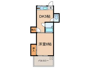 坂上コーポ【2階】の間取り