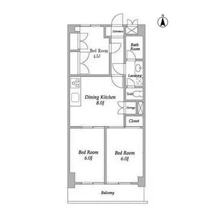 メゾン・ド・ロア【3階】の間取り