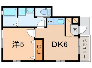 ヴィラヴェール大塚【1階】の間取り