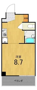 カドノ・スクリーン82【4階】の間取り