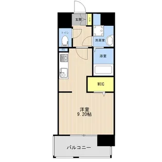 LIBTH新水前寺【10階】の間取り