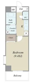 グランデ本厚木中町【7階】の間取り