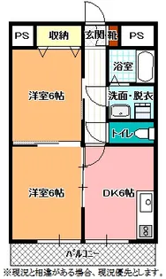 ビアン・ロジュマンF【2階】の間取り