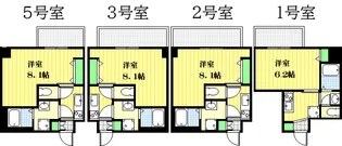 GRATIA GARDEN(グラティア ガーデン)【2階】の間取り