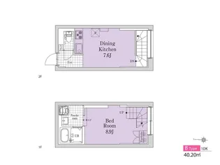 SOU代々木公園【1階】の間取り