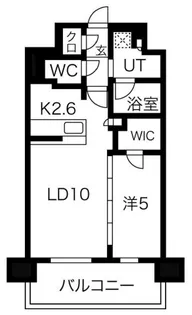ミュプレ上前津【12階】の間取り