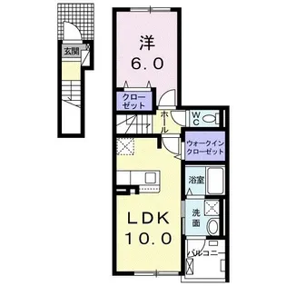 マリーケ.N【2階】の間取り