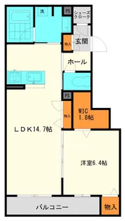 Bloom Stage【1階】の間取り