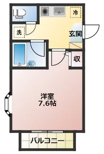 ガーデンヒル日吉【1階】の間取り