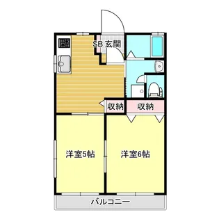 フォレストハウス【1階】の間取り