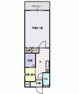 ブラウニーピア【2階】の間取り