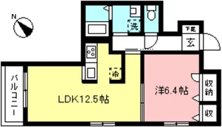 メゾンANE【2階】の間取り