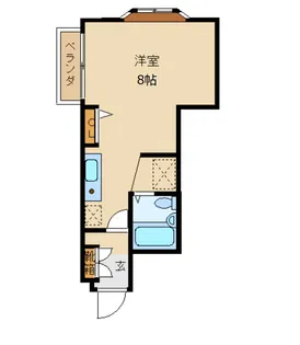 アベニュービル【2階】の間取り