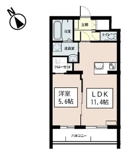 クレール葵西5丁目【3階】の間取り