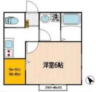 パークハウス船橋【2階】の間取り