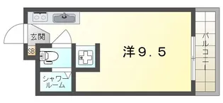 サニーハイツ【2階】の間取り