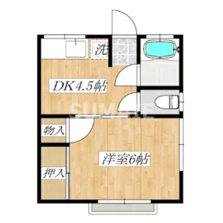 KODAハイム京成小岩【2階】の間取り