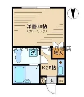 TFハイツ【1階】の間取り