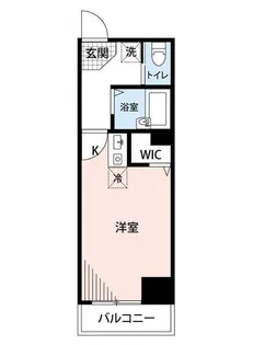 マイナビSTAYミライエ新橋汐留メゾン(汐留フラッツ)【6階】の間取り