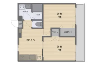 サカエマンション【3階】の間取り