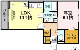 Lumiere【2階】の間取り