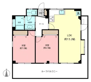 K・HOUSE【3階】の間取り