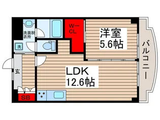 小根本コンド【3階】の間取り