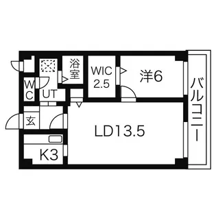 ワイズパーク【3階】の間取り