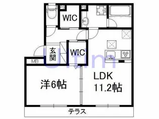 ベル ブランチ【2階】の間取り