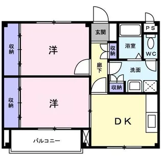 S.G如是【2階】の間取り