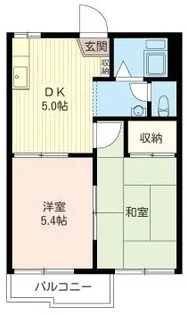 グリーンハイツ【2階】の間取り