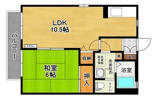 エクセルコートA【2階】の間取り