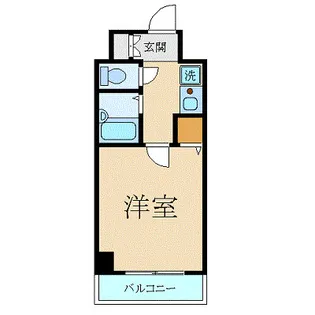 プレール月島RIVAGE【9階】の間取り
